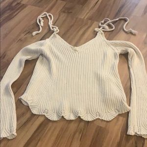 Long sleeve white shirt